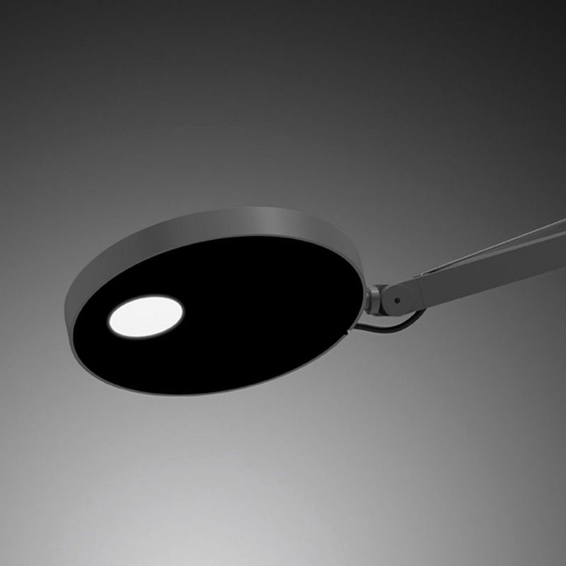 1734010A DEMETRA grey/grey//clear настольный LED 1х8  х   