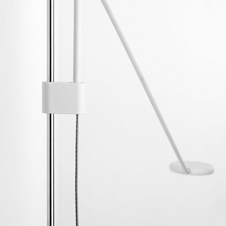 TECLA AP MICRO BI TECLA white/steel/white//matt настенный LED 2700K 1х4.1  х   