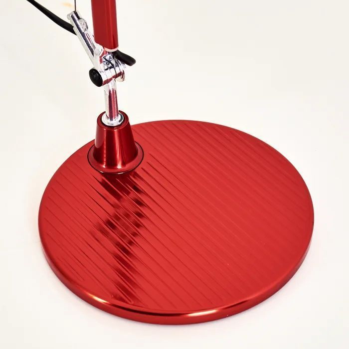A011810 TOLOMEO micro anidized red/anidized red// настольный E14 1х60  х   