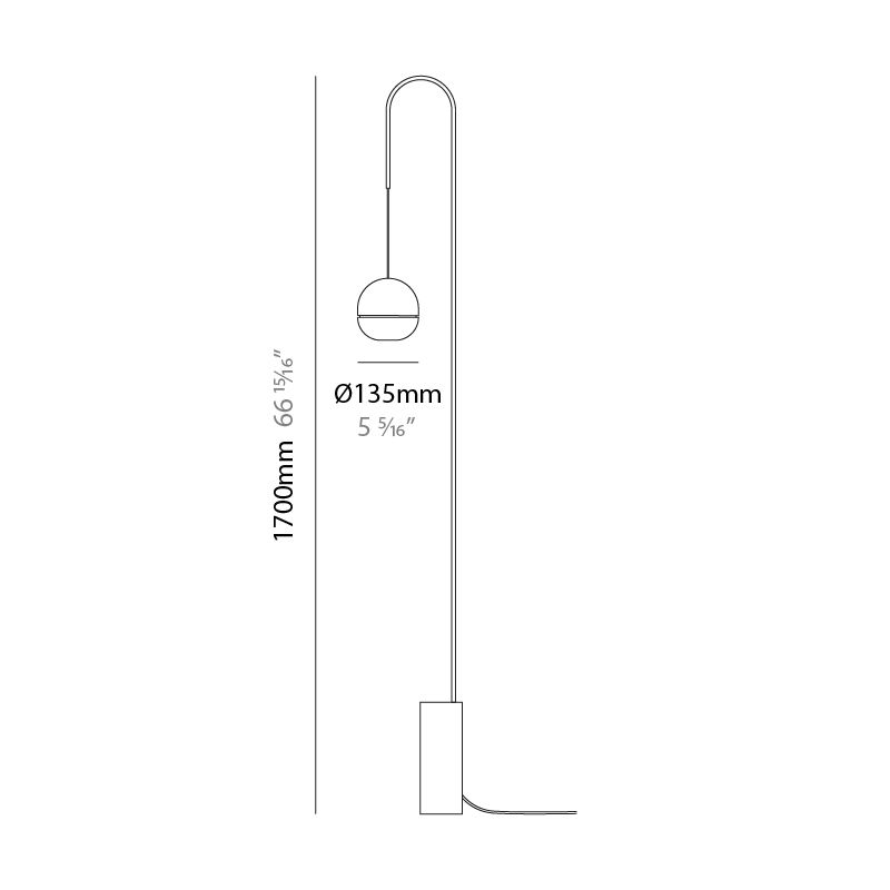GHIANDA ST SMOKE STEEL GHIANDA SMOKE STEEL/SMOKE STEEL//matt напольный  1х7.5  х   