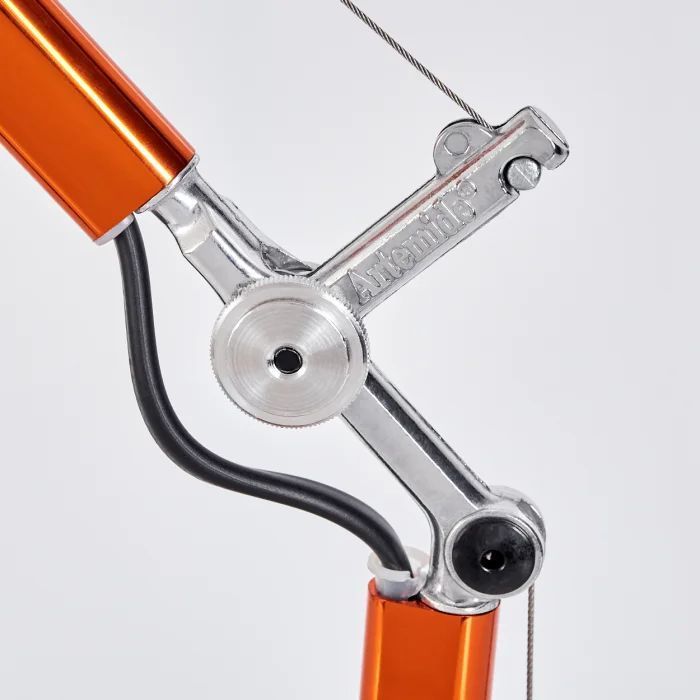 A011860 TOLOMEO micro Metal Orange/Metal Orange// настольный E14 1х60  х   