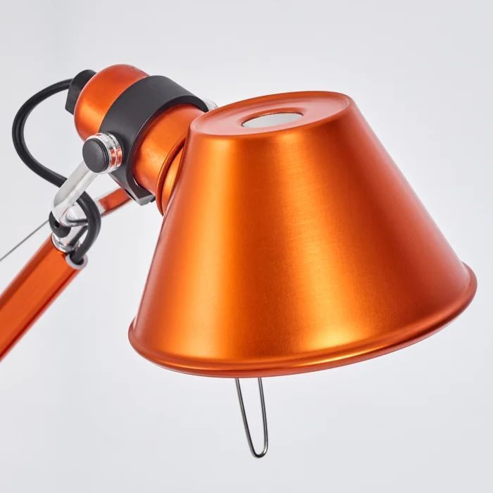 A011860 TOLOMEO micro Metal Orange/Metal Orange// настольный E14 1х60  х   