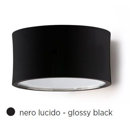 305 61 70 50 BRIGITTE glossy black///white satin настенный G9 2х33  х  305 61 70 50
