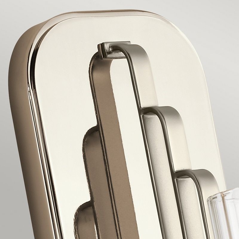 QN-KIMROSE1-PN KIMROSE Polished Nickel /Clear// настенный E14 1х40  х   