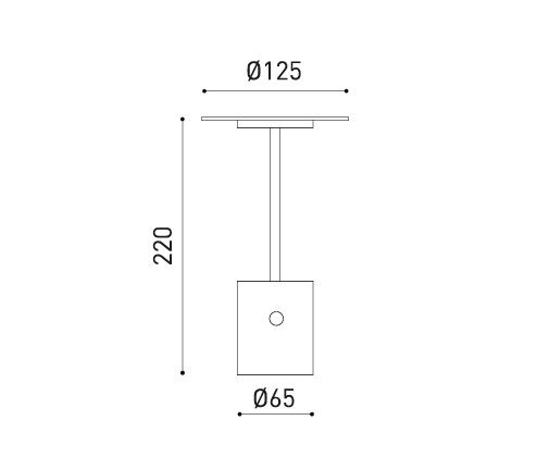 A4560000OX YORU oxidon/// портативный LED 1х2,6  х   