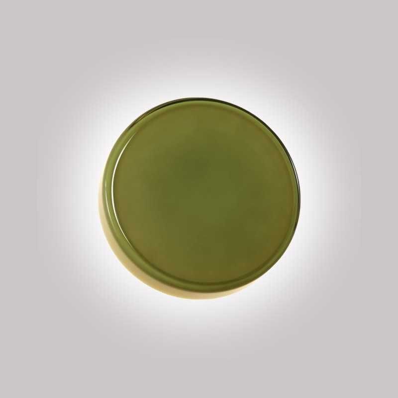 CARAMEL 2 ПЛАФОНА CARAMEL  matt gold/opal/green// настенный  1х11.5  1х8.5   