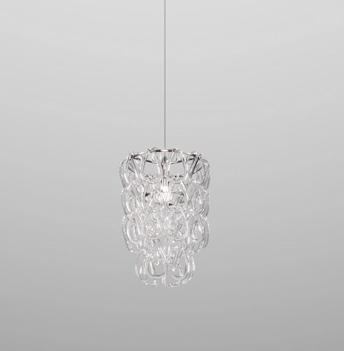 MINIGIOGALI SP RAI SPGIOMRAINCR Crystal/Chrome  chrom/clear// подвесной G9 1х60  х   