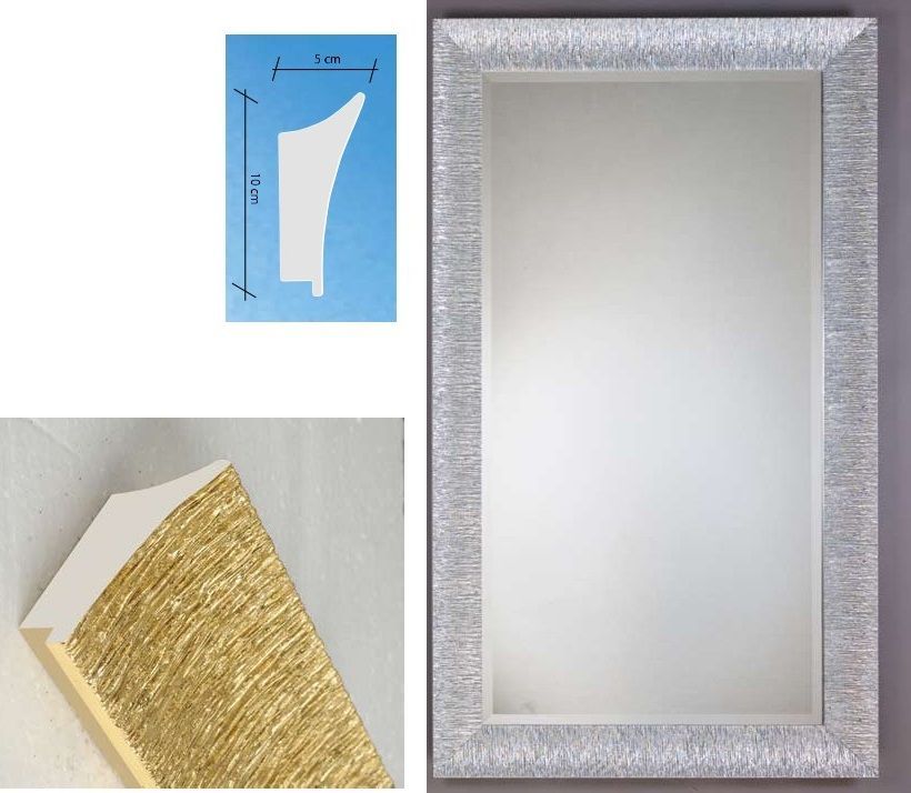 427RMA66 rett.66x126/85x145 Зеркало, silver foil, дерево/стекло, 85х145х5 см   