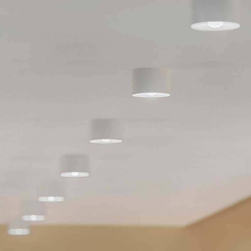 A2511001WT PUCK white///transparent потолочный LED 1х9,5  х   