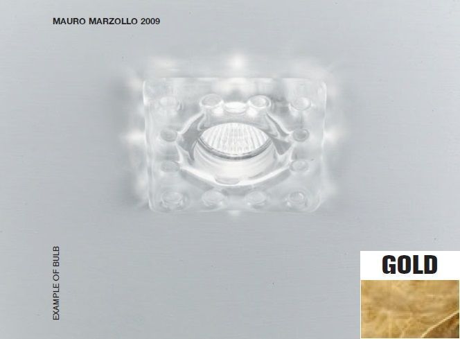 XV2003-12V INCASSI grey/gold// встраиваемый GU5.3 1х50  х   