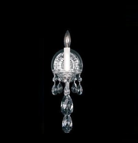 2990 40 H STERLING блестящее серебро/прозрачный// настенный E14 1х40  х  2990 40 H