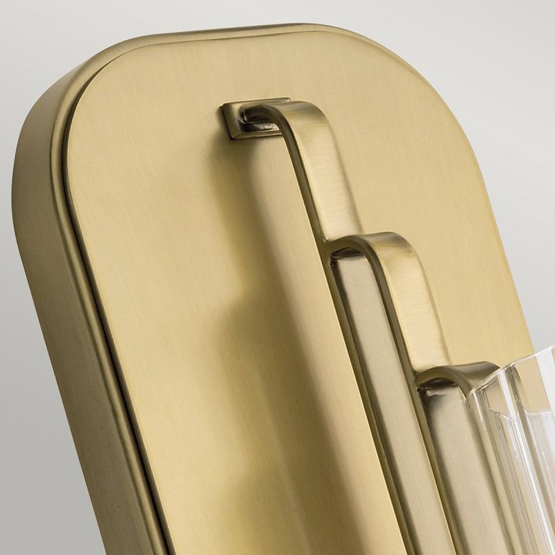 QN-KIMROSE1-BNB KIMROSE Brushed Natural Brass /Clear// настенный E14 1х40  х   