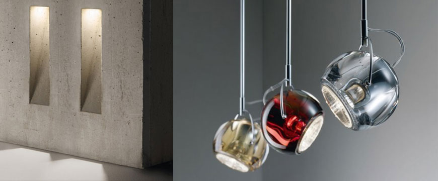 светильник Beluga от Foscarini, светильник Ghost от Simes