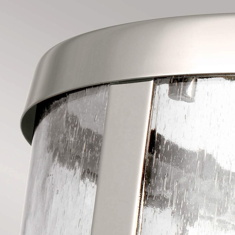 FE-HARROW-P-S HARROW Polished Nickel /Seeded Glass// подвесной E27 1х60  х   