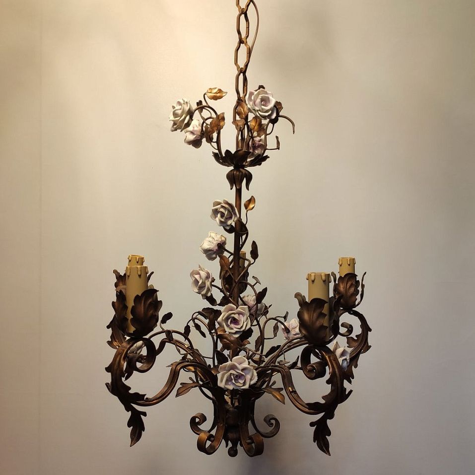 00/25/17/RIF17  цвет основания "состаренное золото"/// подвесной E14 5х40  х   