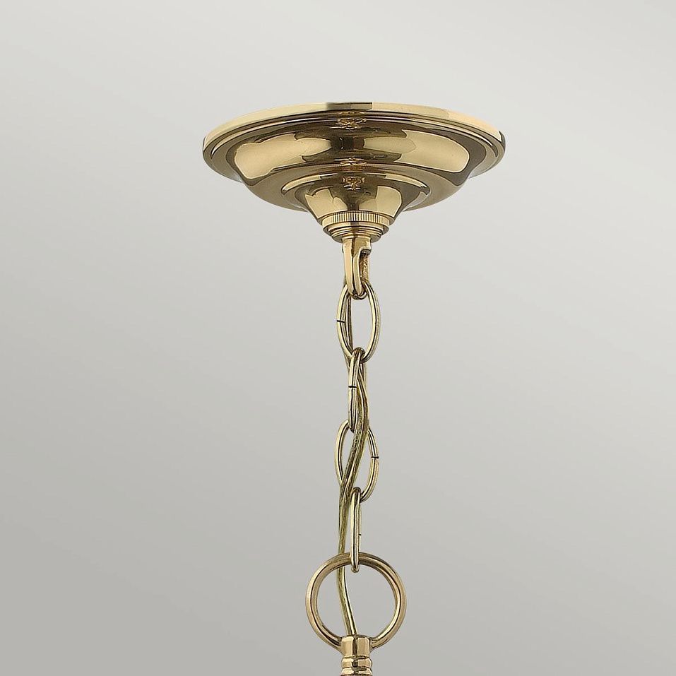 HK-GENTRY-P-L-PB GENTRY Polished Brass /Clear// подвесной E14 6х60  х   