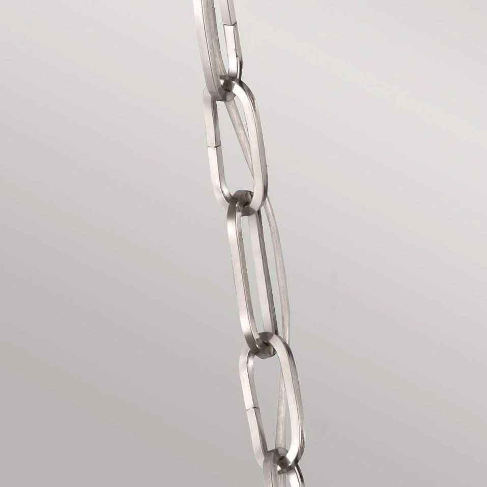 FE-HARROW-P-M HARROW Polished Nickel /Seeded Glass // подвесной E27 1х60  х   