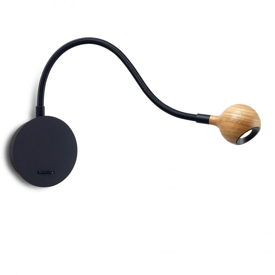 A670-001 N8 black/oak// настенный LED 2700K 1х2,1  х   