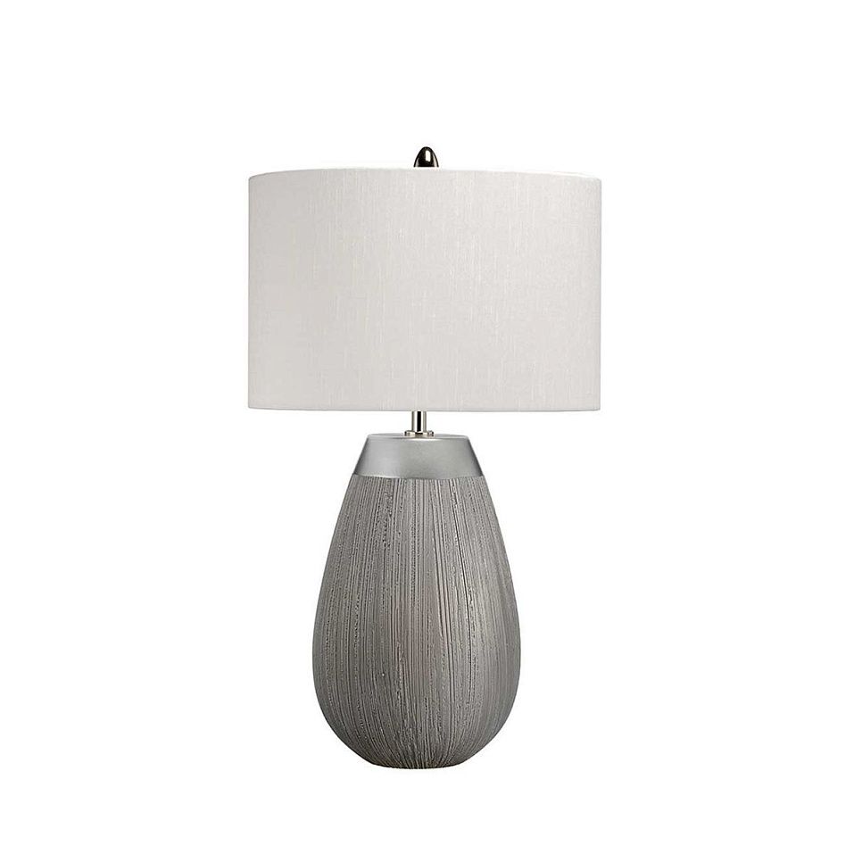 QN-HARROW-TL HARROW Silver/light grey// настольный E27 1х60  х   