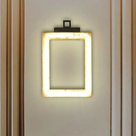ACAM.002002 UFFIZI polish nickel/marble// настенный LED 1х25  х  ACAM.002002