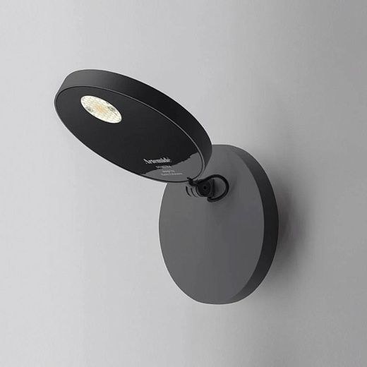 1730010A DEMETRA grey/grey//clear настенный LED 1х9  х  1730010A