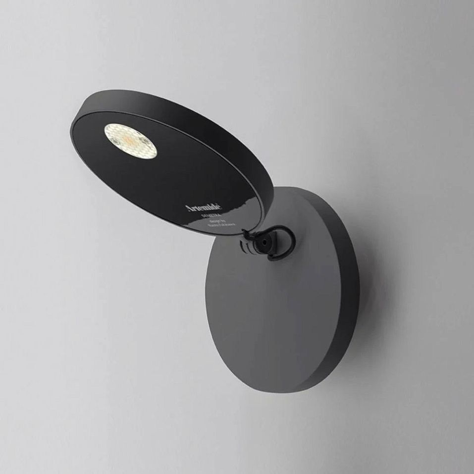 1730010A DEMETRA grey/grey//clear настенный LED 1х9  х   