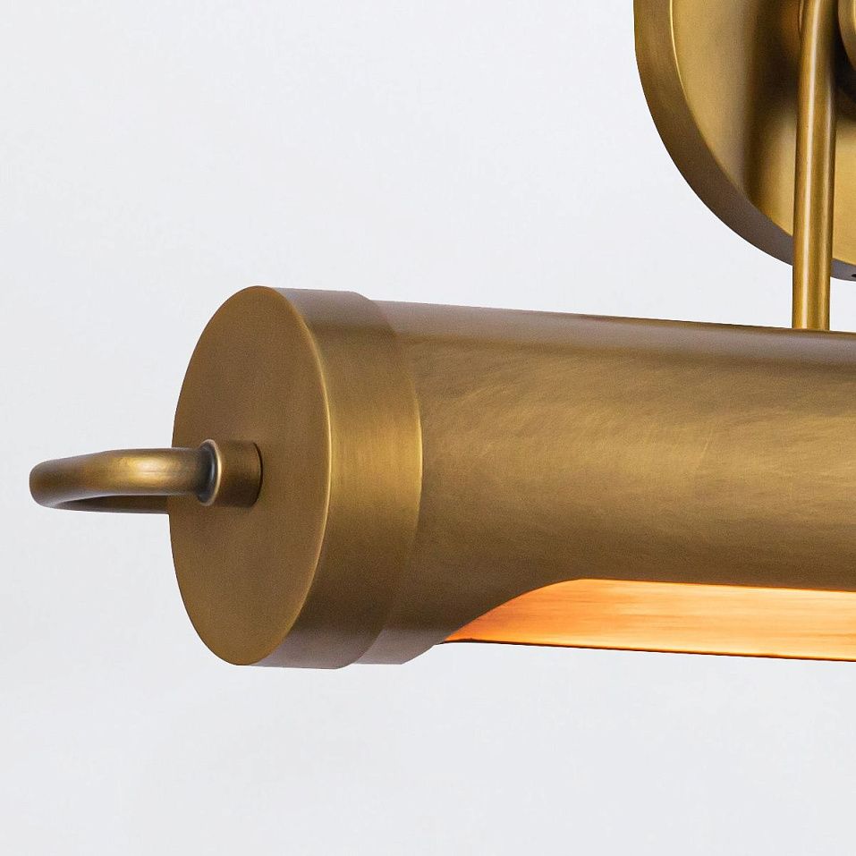 QN-WYNWOOD-PL-M-VBS  WYNWOOD Vintage Brass /Vintage Brass // настенный E27 2х60  х   