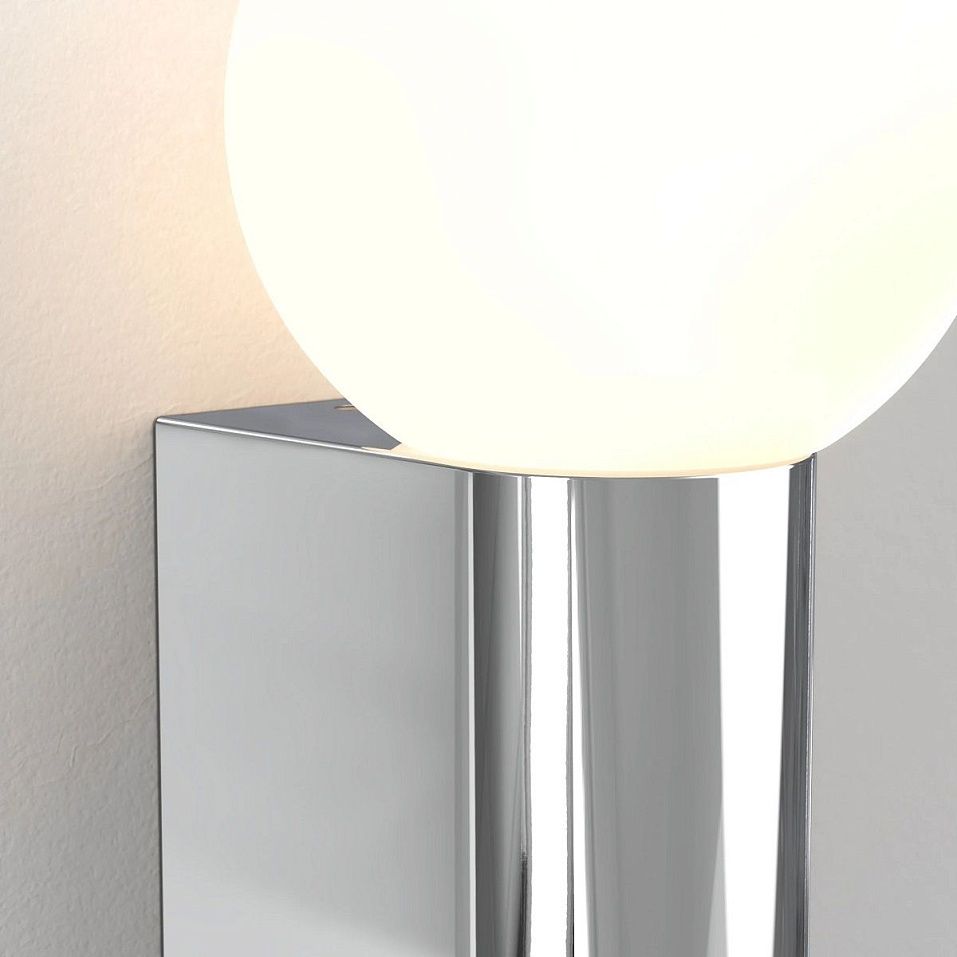 1459001 ORTONA SINGLE Polished Chrome/matt white// настенный G9 LED 1х3.5  х   