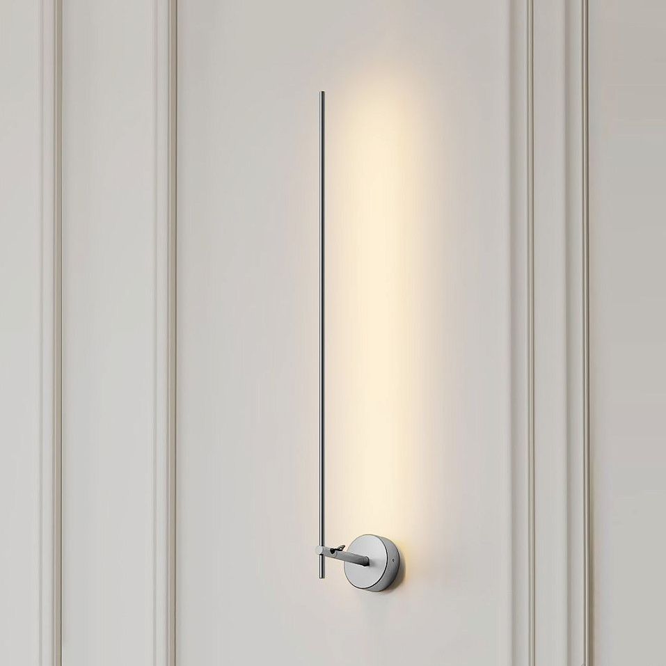 LSPV6  LIGHT STICK NICKEL/// настенный LED 6х1,1  х   