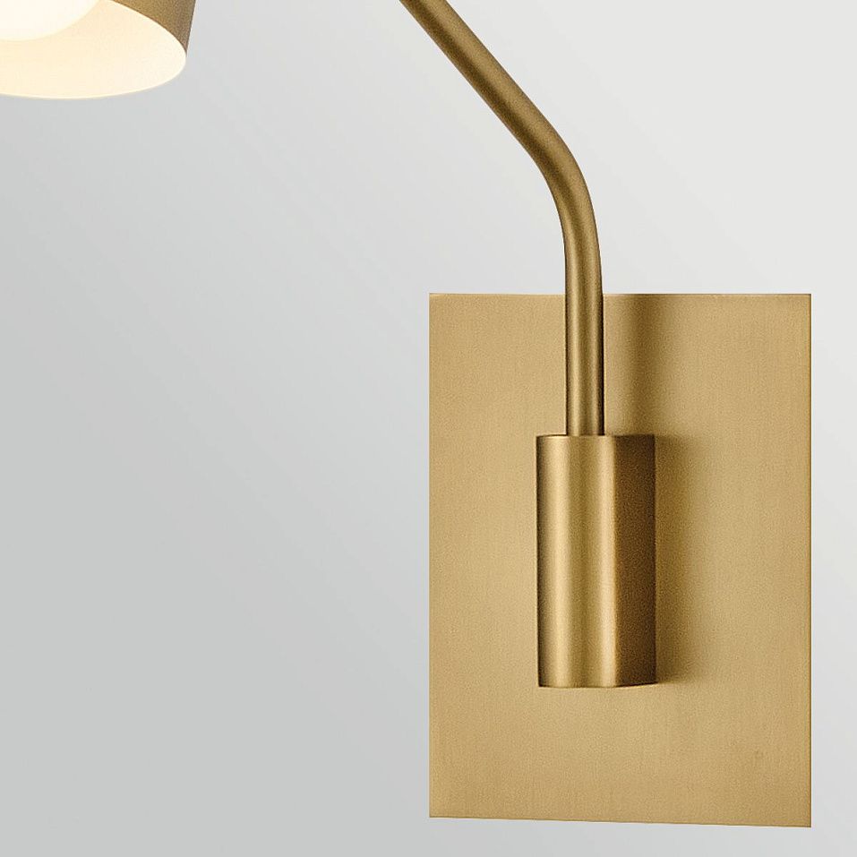 HK-BRAY-1WB-LCB BRAY Lacquered Brass/Lacquered Brass// настенный E27 1х60  х   