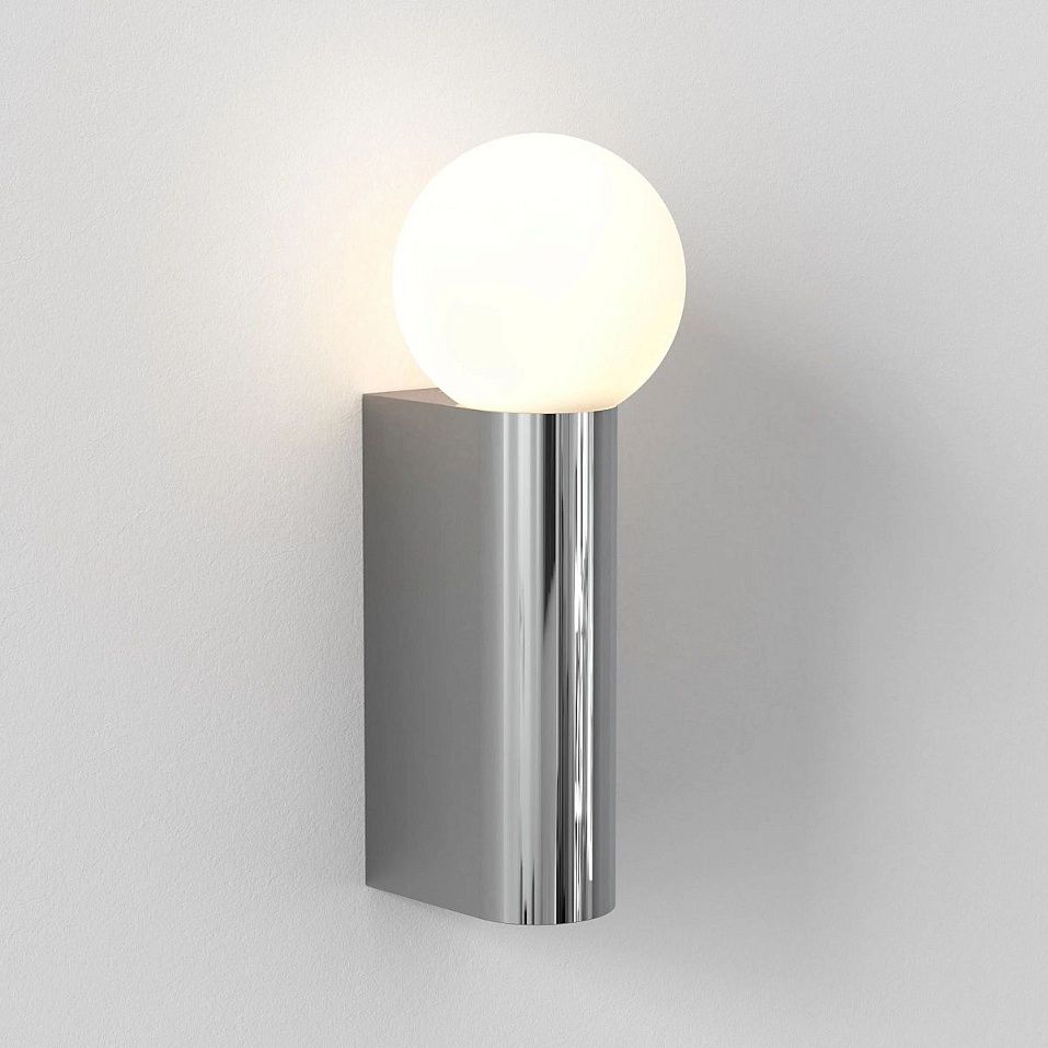 1459001 ORTONA SINGLE Polished Chrome/matt white// настенный G9 LED 1х3.5  х   