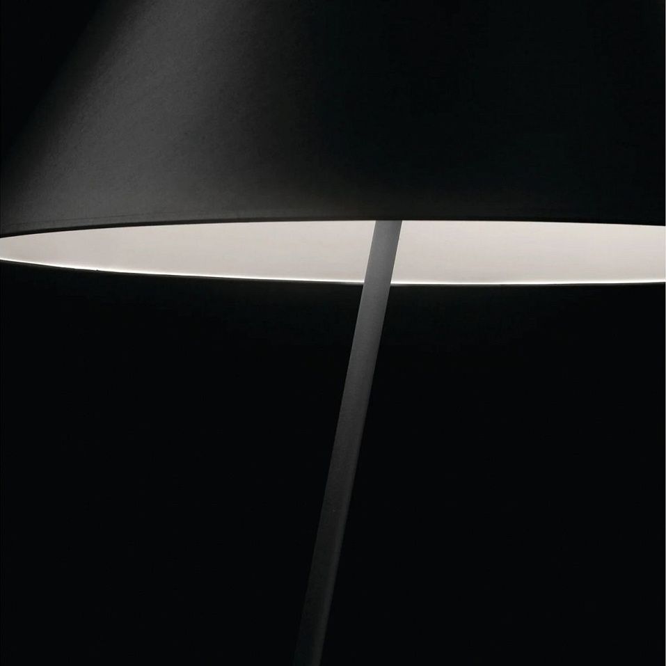 Hat Floor HAT black/black// напольный E27 1х100  х   