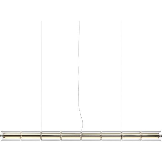 F3773000 Luce Cilindrica Aluminium/Transparent// подвесной  1х100  х  F3773000