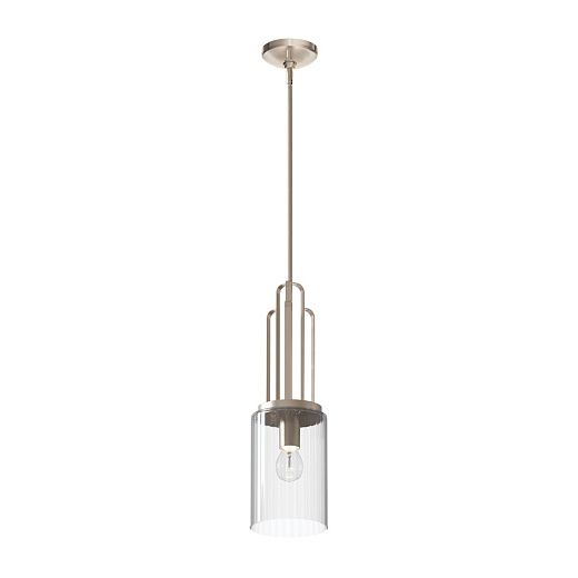 QN-KIMROSE-MP-PN KIMROSE Polished Nickel /Clear// подвесной E27 1х60  х  QN-KIMROSE-MP-PN