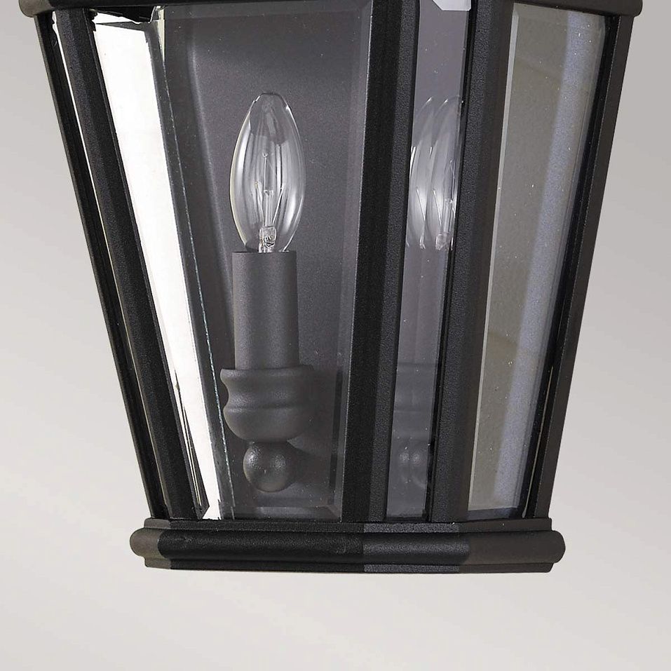 FE-COTSLN7-BK  Cotswold Lane black/clear// настенный E14 2х60  х   