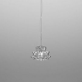 NOVECENTO SP P CR RI CR NOVECENTO chrom/clear// подвесной E14 1х60  х  NOVECENTO SP P CR RI CR