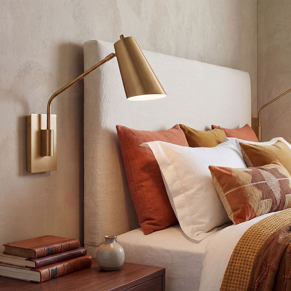 HK-BRAY-1WB-LCB BRAY Lacquered Brass/Lacquered Brass// настенный E27 1х60  х   