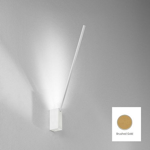 SPILLO 1.60 OR   SPILLO brushed gold/brushed gold//matt настенный LED 2700K 1х5.88  х  SPILLO 1.60 OR  