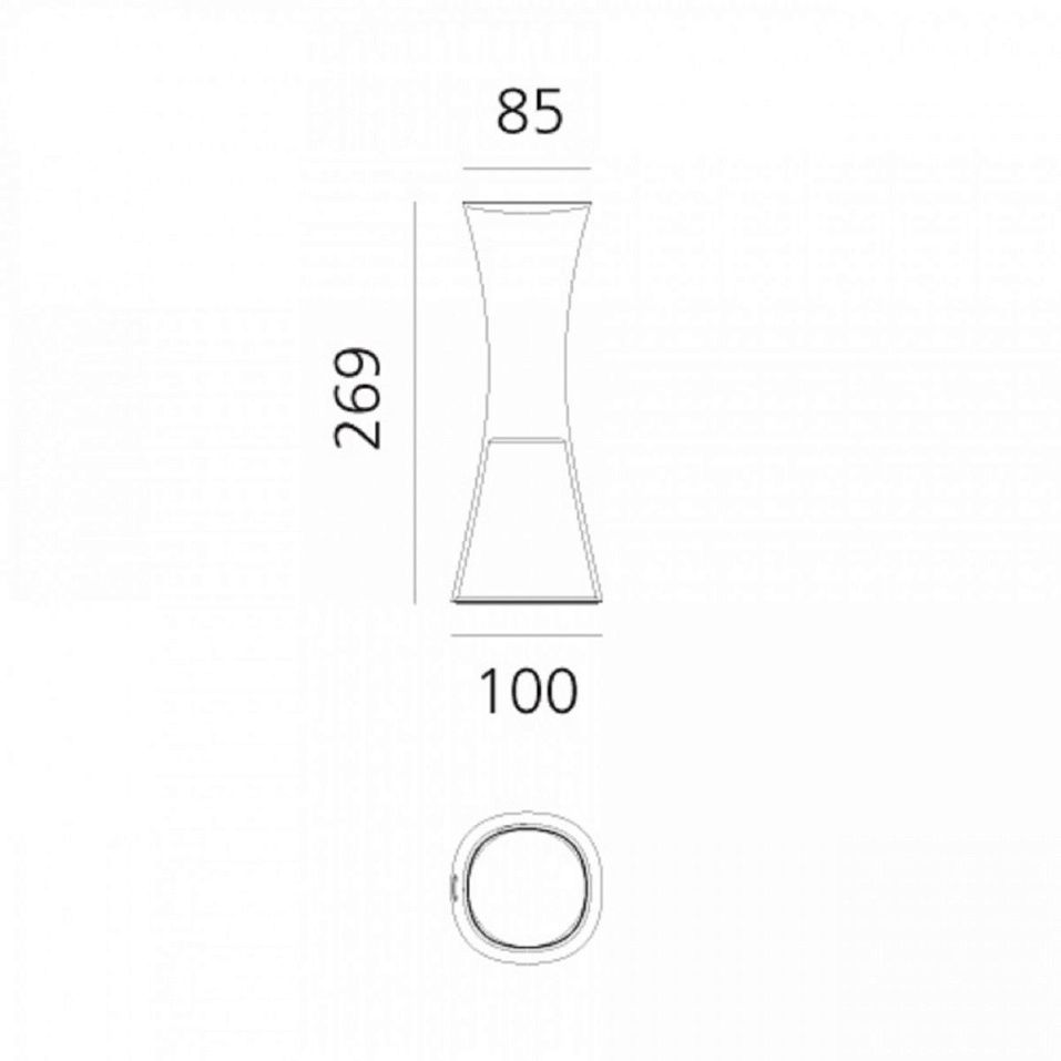 0165W20A COME TOGETHER grey/grey// портативный LED 1х2,4  х   