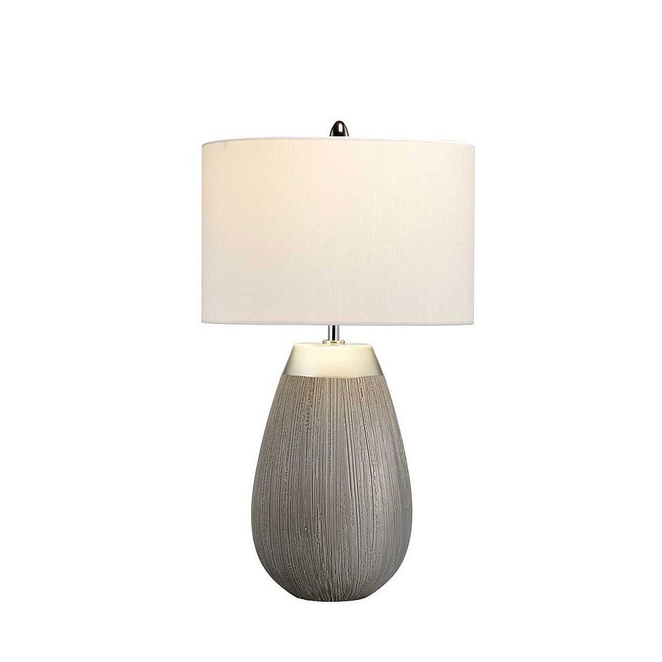 QN-HARROW-TL HARROW Silver/light grey// настольный E27 1х60  х   