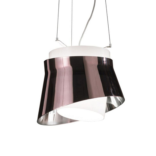 ARIA SP RA NI  ARIA nickel/white/copper// подвесной E27 1х77  х  ARIA SP RA NI