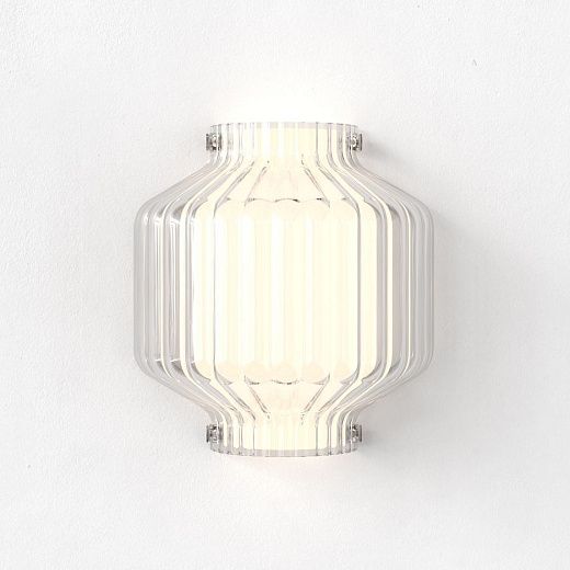 1461001 TORO matt white/clear/white//белый настенный E27 1х12LED  х  1461001