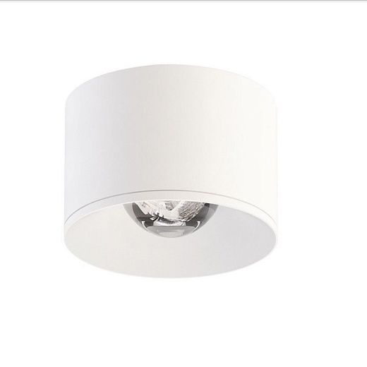 A2512001WT PUCK Textured white///transparent потолочный LED 1х15  х  A2512001WT