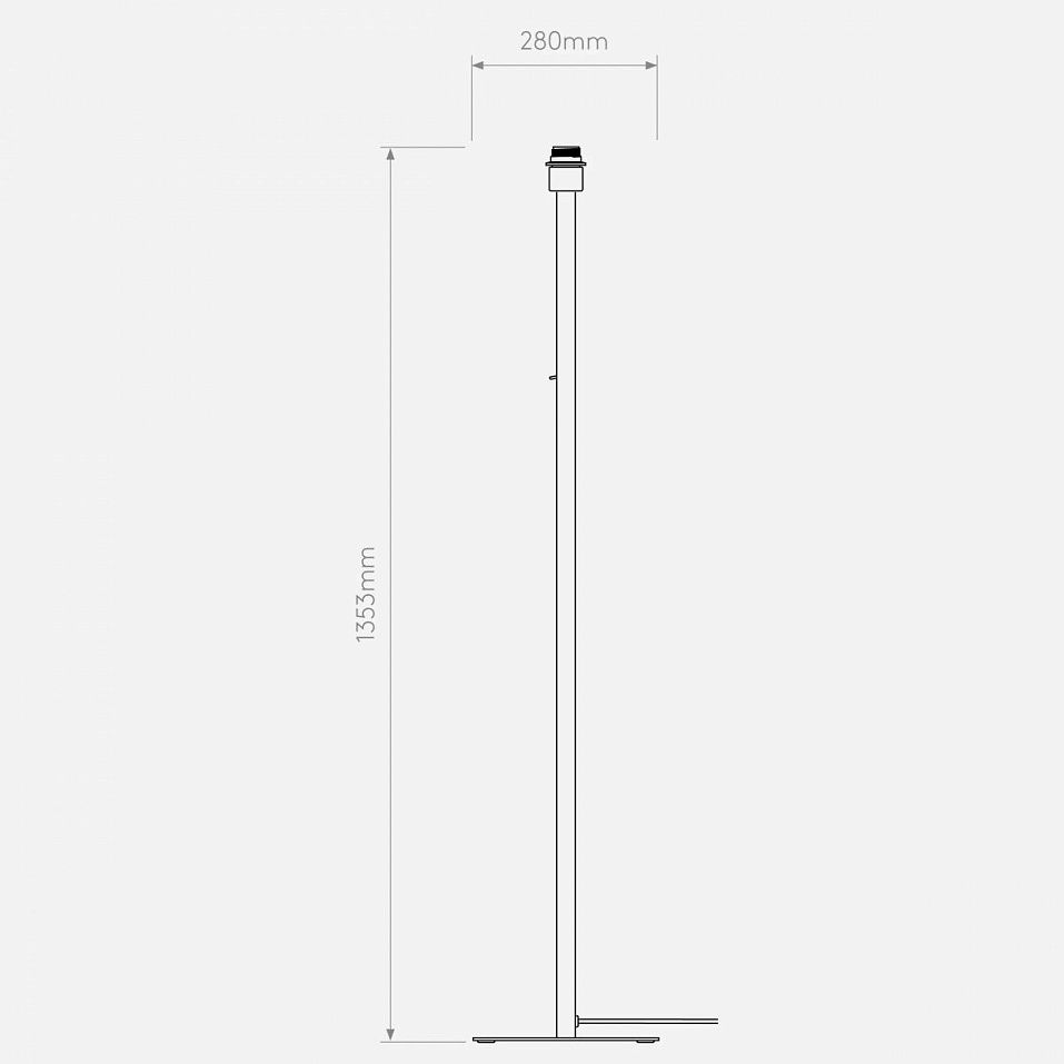 1480008+5047006 BEAUMONT Matt Black/White// напольный E27 1х60  х   
