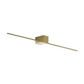 ORIZZONTE 70 OT+OR ORIZZONTE satin brass/brushed gold///matt настенный LED 2700K 1х5.88  х  ORIZZONTE 70 OT+OR