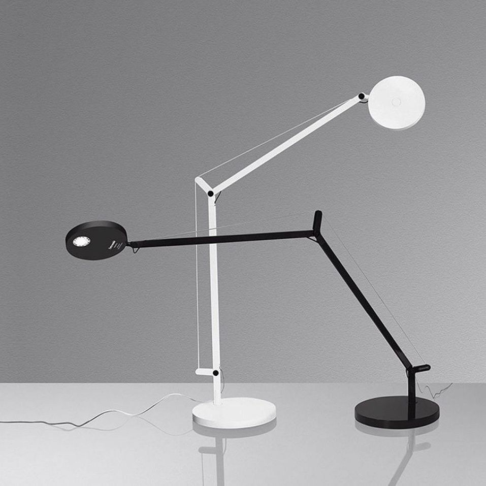1734020A DEMETRA white/white//clear настольный LED 1х8  х   
