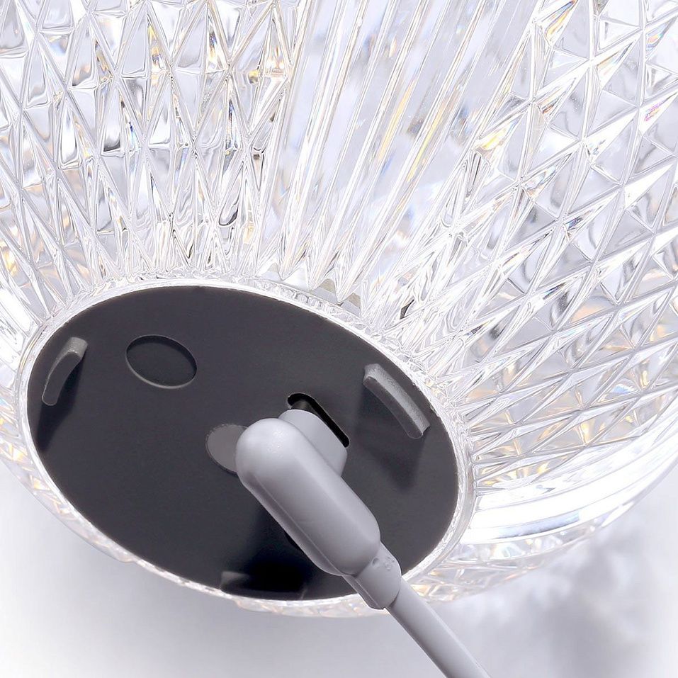 QN-MARNI-TL-S-NBR  MARNI Natural Brass /Clear// портативный LED 1х2  х   