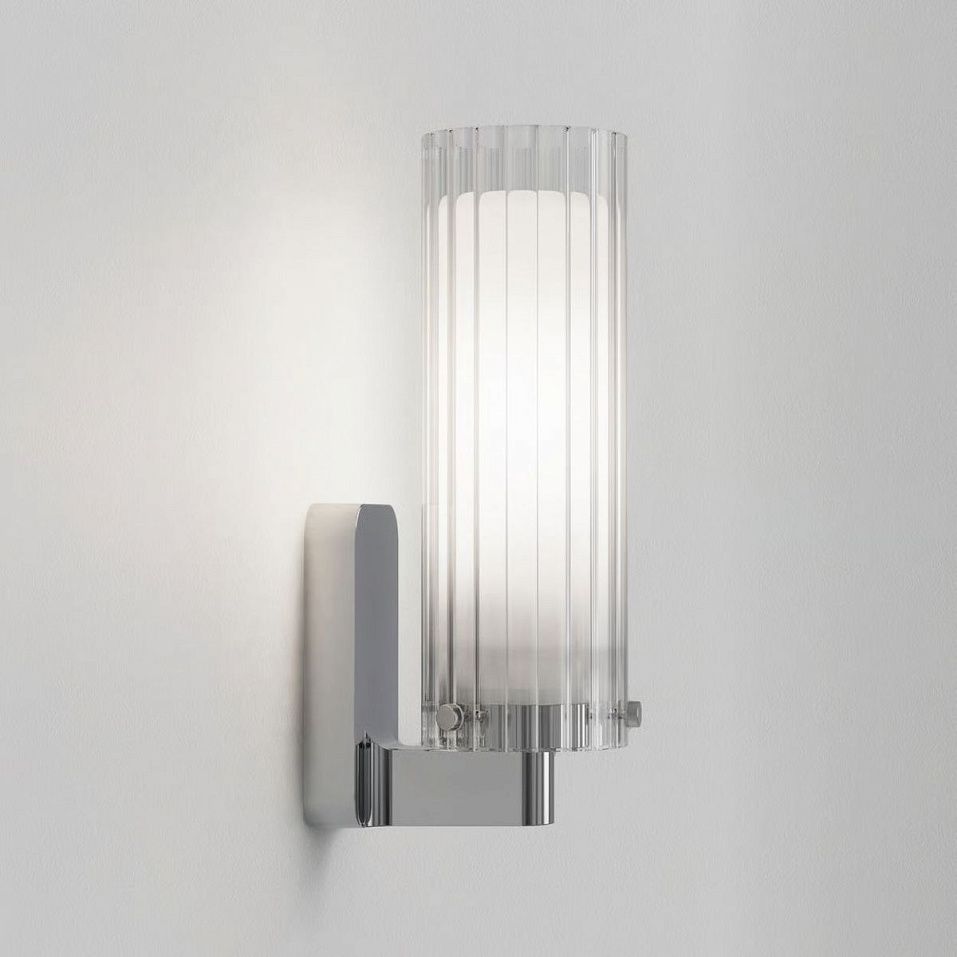 1411001 OTTAVINO Polished Chrome/Clear/matt// настенный E14 LED 1х5  х   