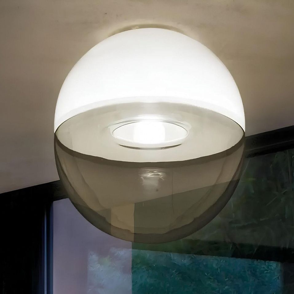 PLBOREABCCR BOREALE white/crystal// потолочный E27 1х77  х   