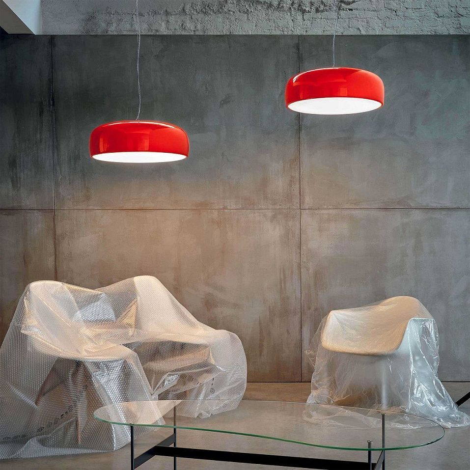 F1371035 SMITHFIELD S RED///white подвесной E27 LED 4х40  х   